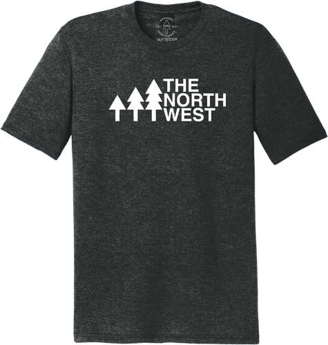 The North West Half Tree Hoodie in Red – Mystery Decals & Apparel